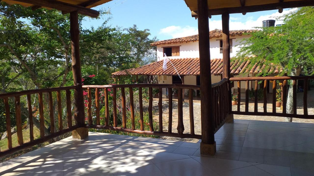 Posada Villa Paula Barichara Exterior foto